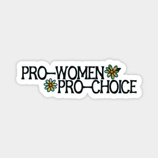 Pro-women pro-choice Magnet
