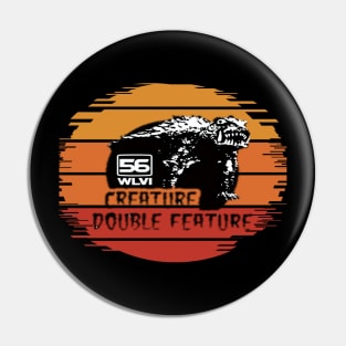 Creatur double feature Pin