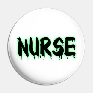 Creepy Nurse Pin