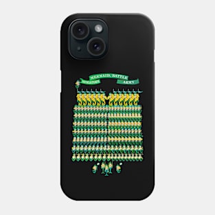 Miniature Mermaid Army Phone Case