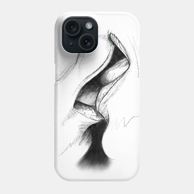 A Passionate Kiss Phone Case by Tred85