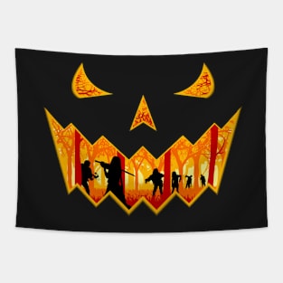 Pumpkin Dead Tapestry