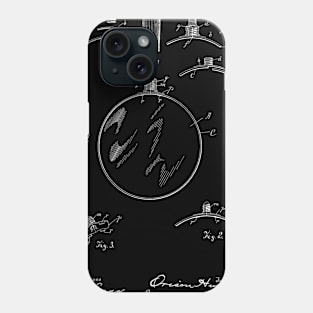 Reading Glass Vintage Patent Hand Drawing Phone Case