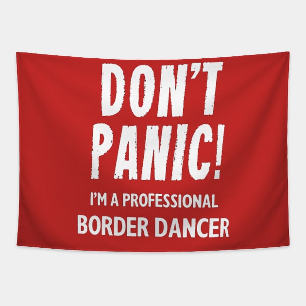 Border Dancer Tapestry by skgraphicart89