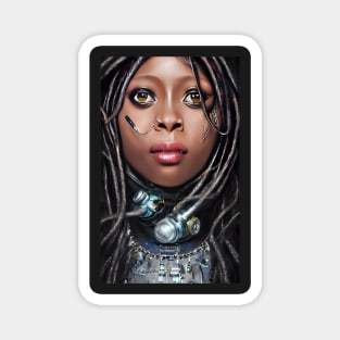 Erykah Badu Digital Graphic Magnet