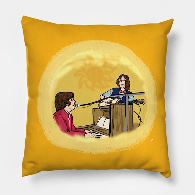 Two Geniuses Pillow by Darth Tuba