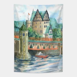 Over the Odra, Szczecin Tapestry