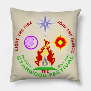 Starwood Fire Deisgn Pillow