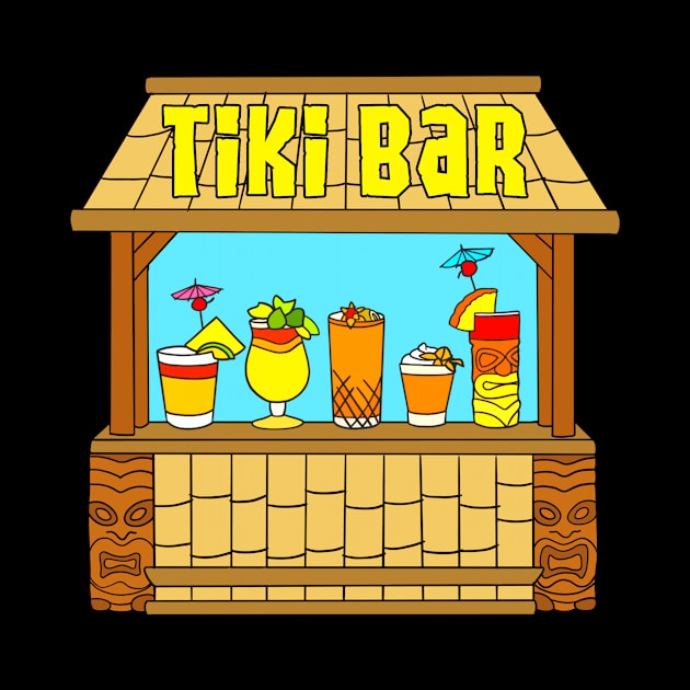 Tiki Bar by Nerdpins