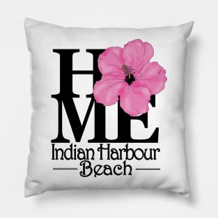 HOME Indian Harbour Beach Pink Hibiscus Pillow