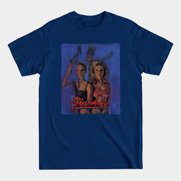 Slashdance Retro Cult Classic Horror Fan Art - 80s Movies - T-Shirt