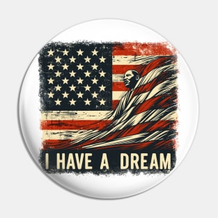 Martin Luther King Pin