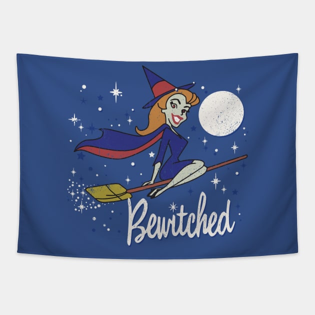 Bewitched Worn Tapestry by Alema Art