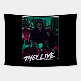 They Live Tapestry