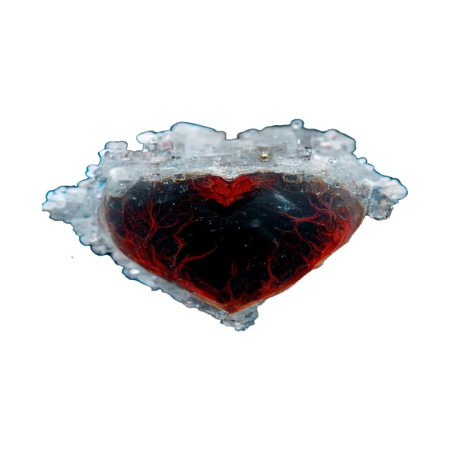 Broken Frozen Heart Art   /  Broken Hearts Unwind Designs by Unwind-Art-Work