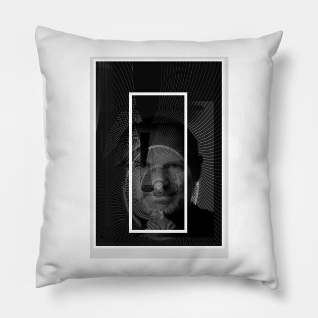 Steve Jobs Pillow by simchonite