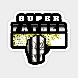 Super Father Magnet