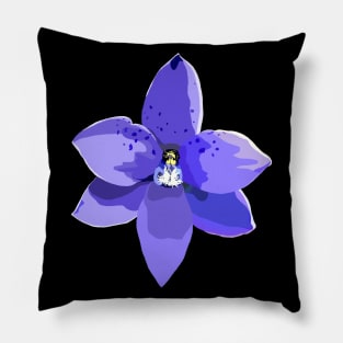 Purple Flower Pillow