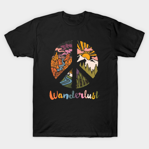 Wanderlust - Camping - T-Shirt