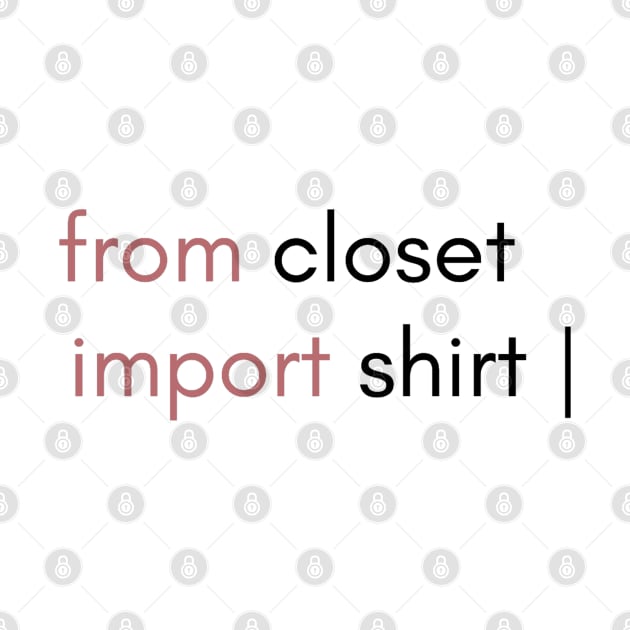 From Closet Import Shirt by dipdesai