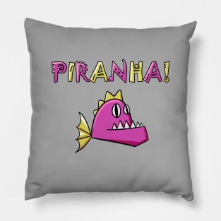 Piranha Pillow