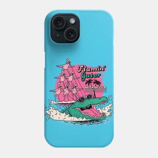 Flamin' Gator Water Ski Club Phone Case