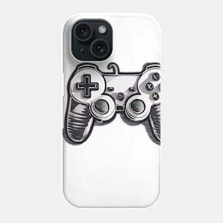 Sleek Gaming Controller Graphic Tee Design No. 545 Phone Case