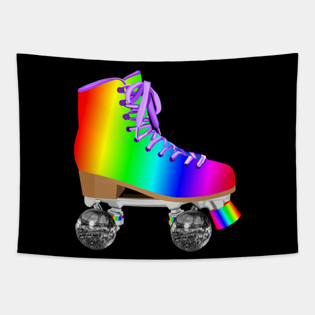 Tie Dye Roller Skates