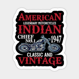 american motorcycle indian Magnet