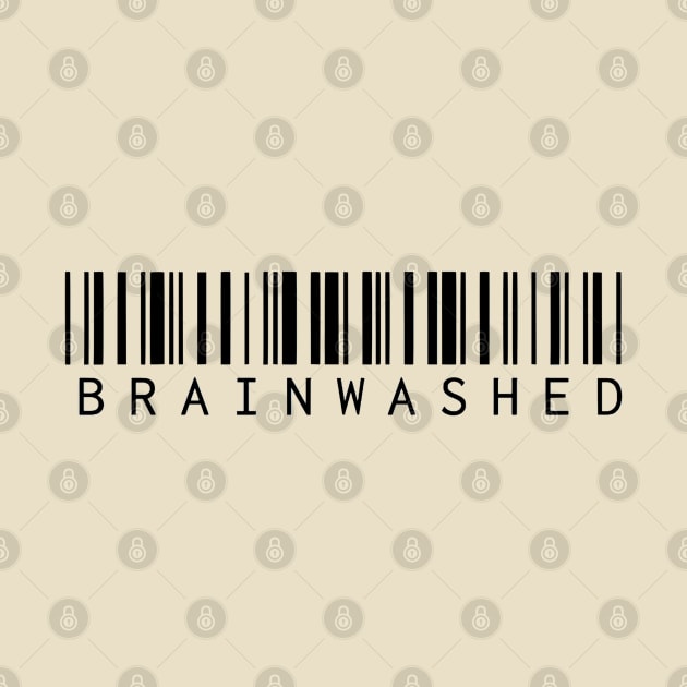 BRAINWASHED Barcode by GourangaStore