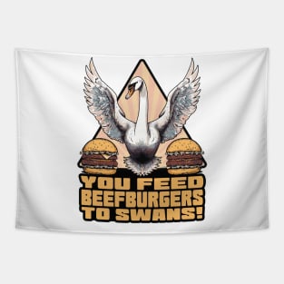 Alan Partridge - You Feed Beef Burgers To Swans Tapestry