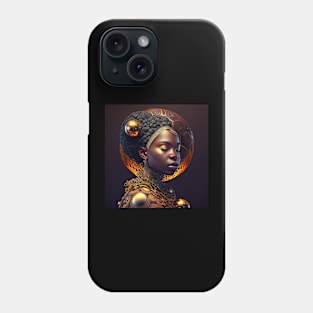 African Goddess Reimagined The Jewel Phone Case