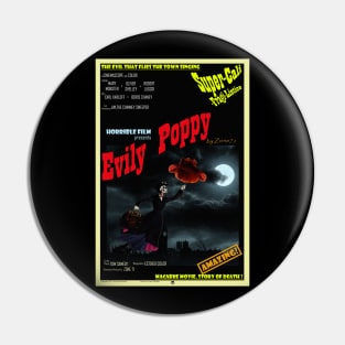 Evily Poppy Playbill Pin