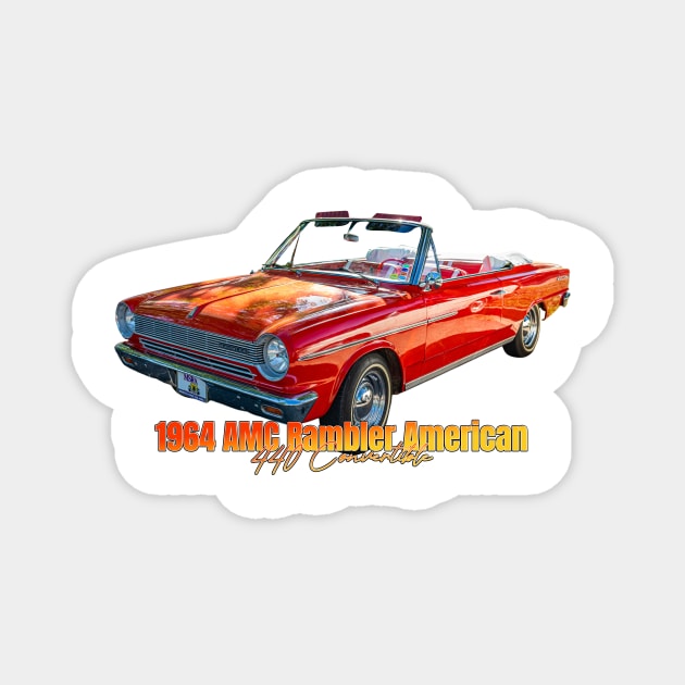 1964 AMC Rambler American 440 Convertible Magnet by Gestalt Imagery