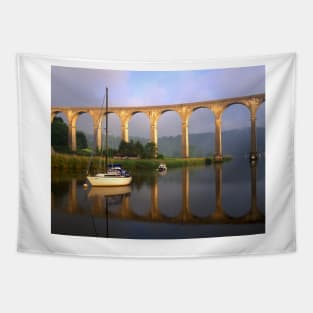 Calstock Viaduct & River Tamar Tapestry