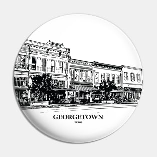 Georgetown - Texas Pin