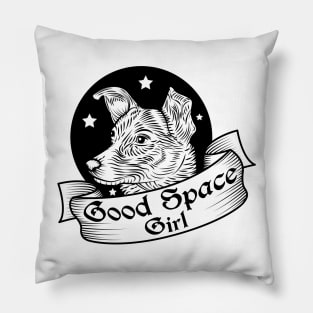 Good Space Girl Pillow