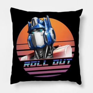 Roll Out Transfromer Optimus Prime Pillow