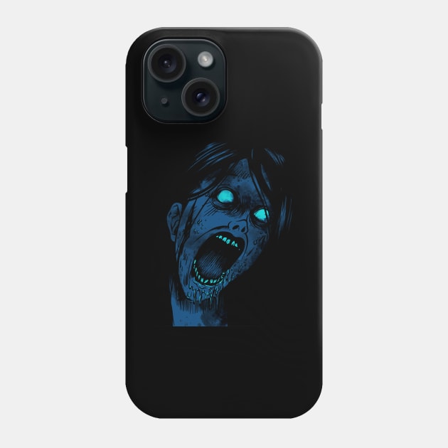 scary ghost Phone Case by Stuff You Dont Know