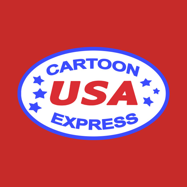 Cartoon Express with Back by BigOrangeShirtShop