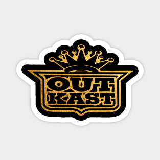 Outkast Gold Magnet