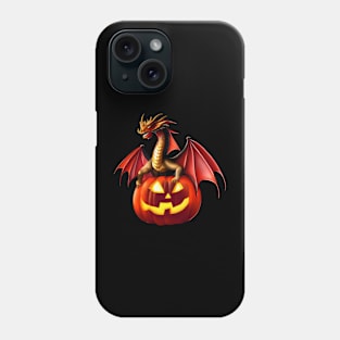 Jack-O-Lantern Dragon for Halloween Phone Case