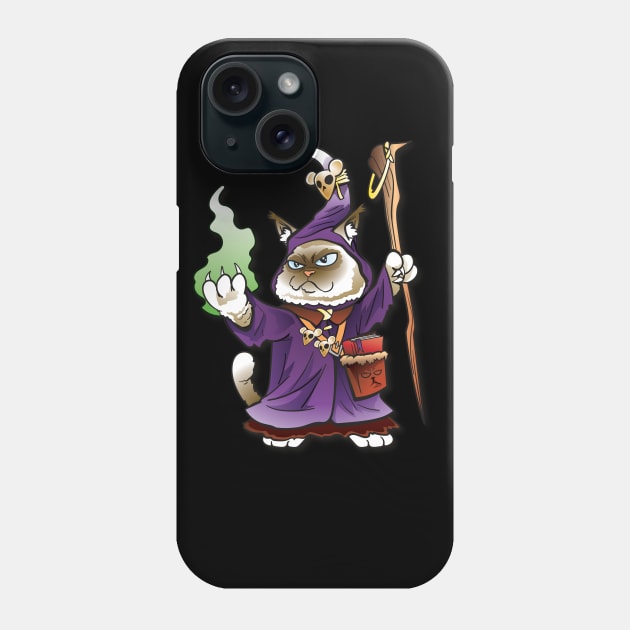 Kitzarr - the Necromancer Phone Case by blackroserelicsshop@gmail.com