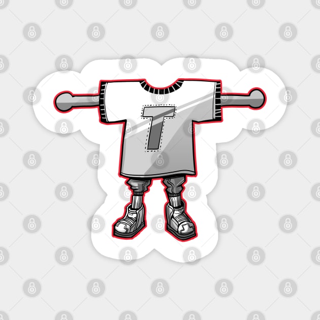 Cool Streetwear T-POSE Magnet by evumango