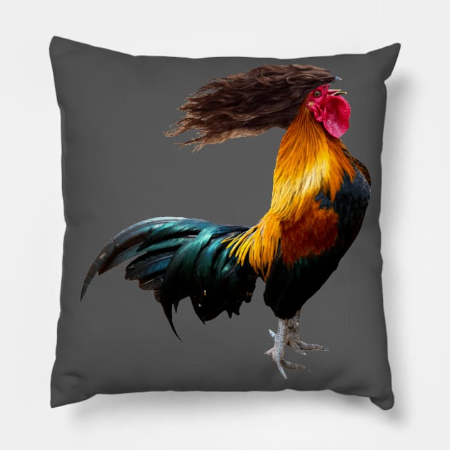 Real harryrooster90 Pillow by harryrooster90