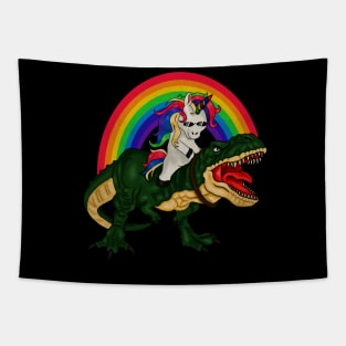 T Rex Unicorn Lover, Unicorn dinosaur Tapestry