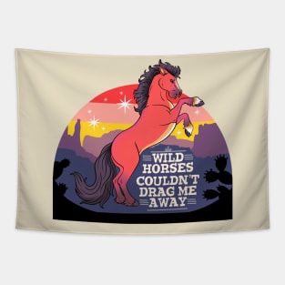 Wild Horses Tapestry