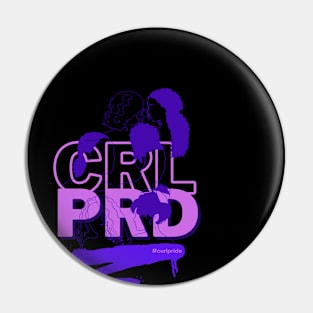 Curl pride Pin