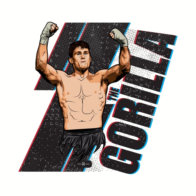 The Gorilla Darren Till by deenallydesigns