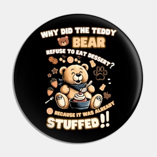 Teddy’s Sweet Conundrum Pin